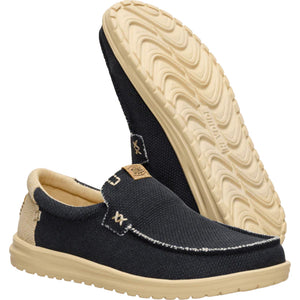 Hey Dude - Mikka Braided Mens Slip On Shoe Black
