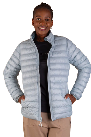 Lizzy - Molleigh Reversible Puffer Jacket Womens Blue/Green