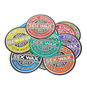 Mr Zogs - Sex Wax 7″ Circle Single Sticker