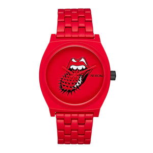 Nixon - Rolling Stones Time Teller All Red Watch