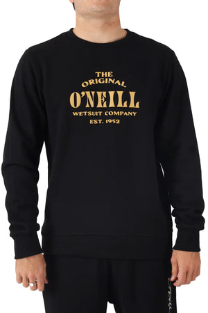 O'Neill - Wedges Crew Fleece Sweater Mens Black