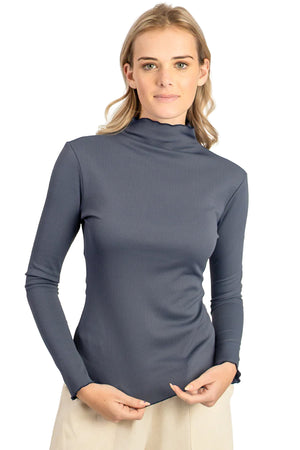 O'Neill - Asherly Long Sleeve Top Womens Slate