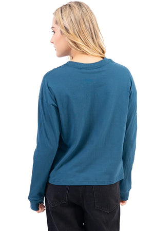 O'Neill - Daisy Daze Long Sleeve Tee Womens Washed Slate