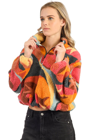 O'Neill - Kacey Printed Fleece Jersey Womens Multi