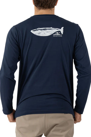 O'Neill - Moby Long Sleeve Tee Mens Navy