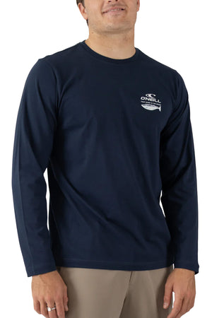 O'Neill - Moby Long Sleeve Tee Mens Navy