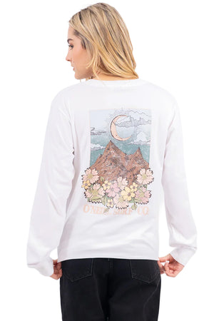O'Neill - Mountain Bay Long Sleeve Tee Womens White