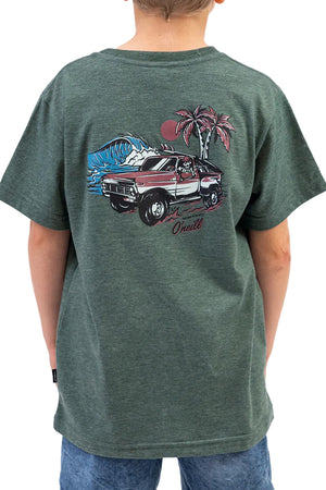 O'Neill - Sand Pit Short Sleeve Tee Boys Emerald Melange