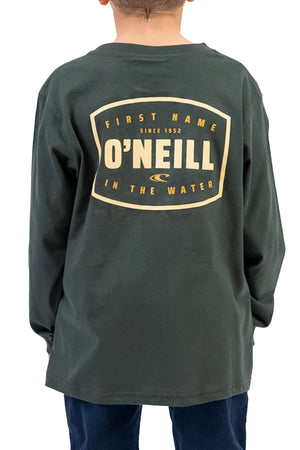 O'Neill - Stamped Long Sleeve Tee Boys Forest Green