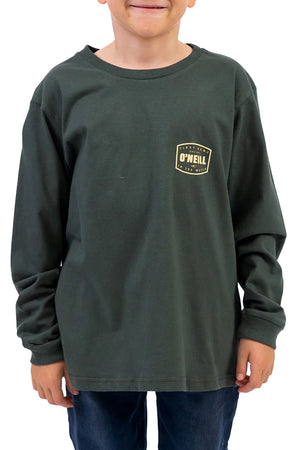 O'Neill - Stamped Long Sleeve Tee Boys Forest Green