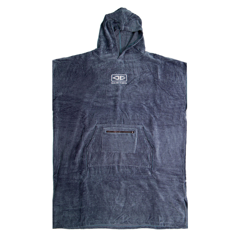 Ocean & Earth - Day Break Hooded Poncho Towel Navy Mens