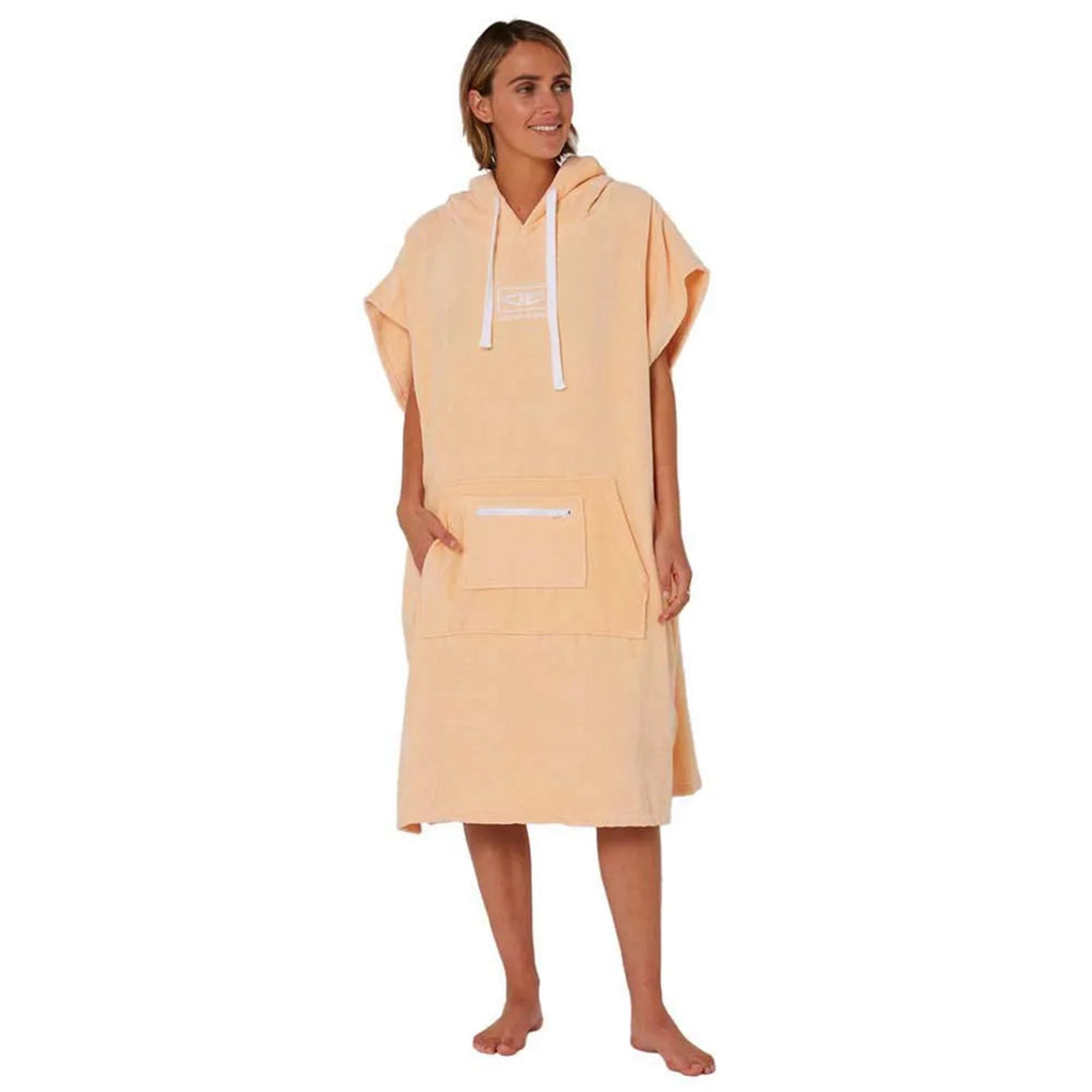 Ocean & Earth - Hooded Poncho Towel Peach Womens