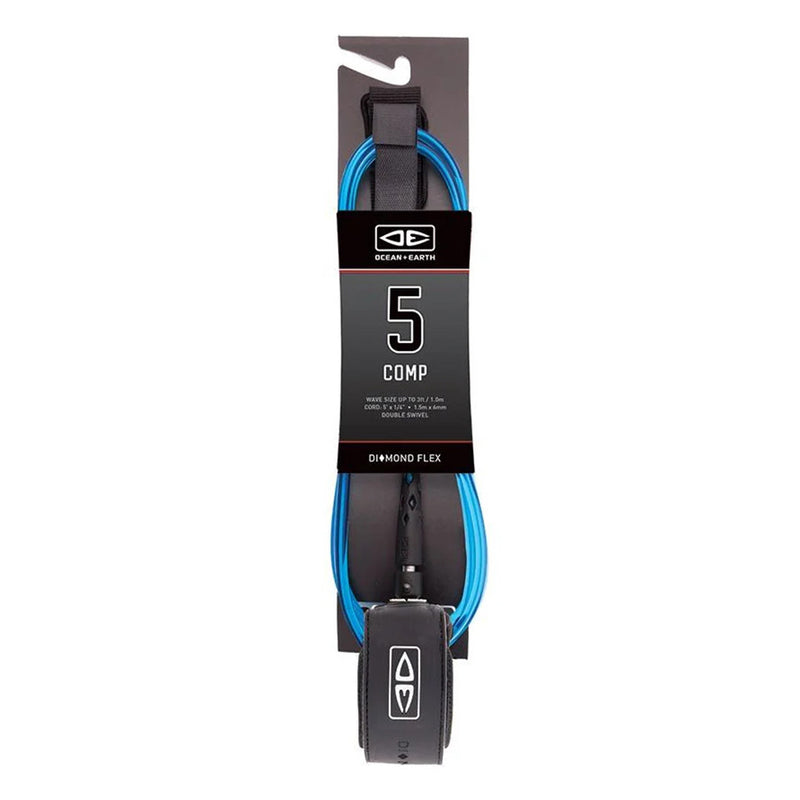 Ocean & Earth - Regular Comp 5ft Surfboard Leash