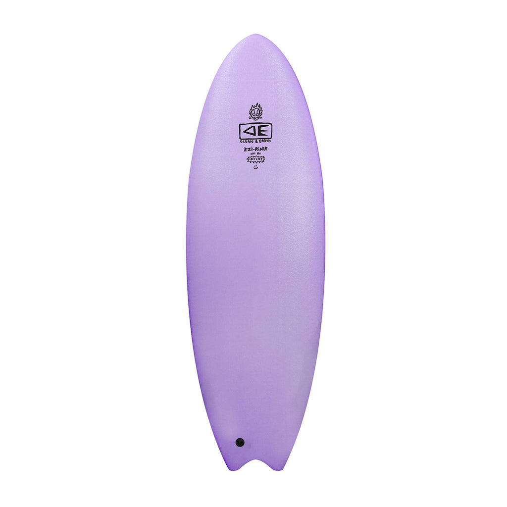 Ocean & Earth  - Brains EZI Rider Soft Top Surfboard