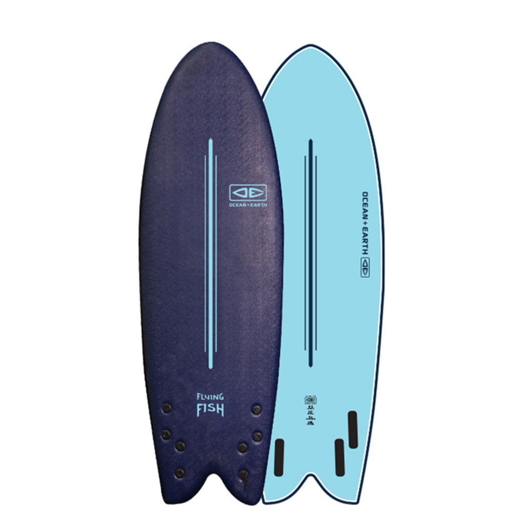 Ocean & Earth  - Flying Fish Rider Quad Soft Top Surfboard