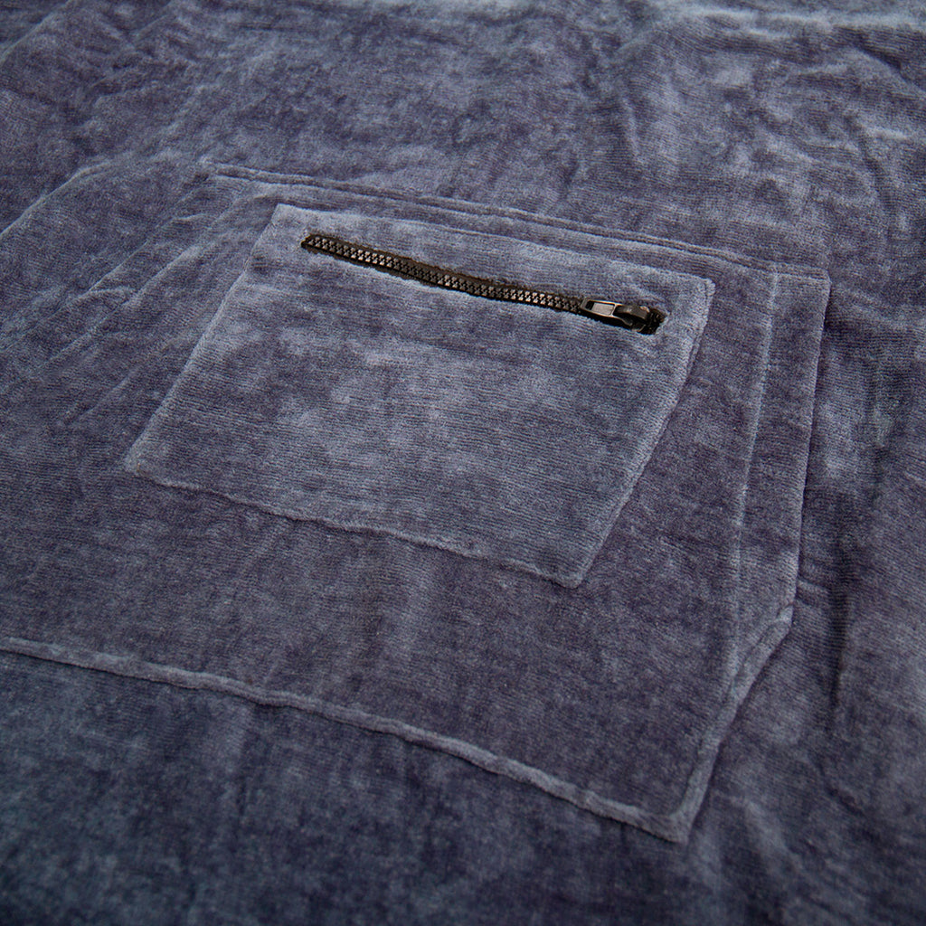 Ocean & Earth - Corp Hooded Poncho Towel Navy Mens