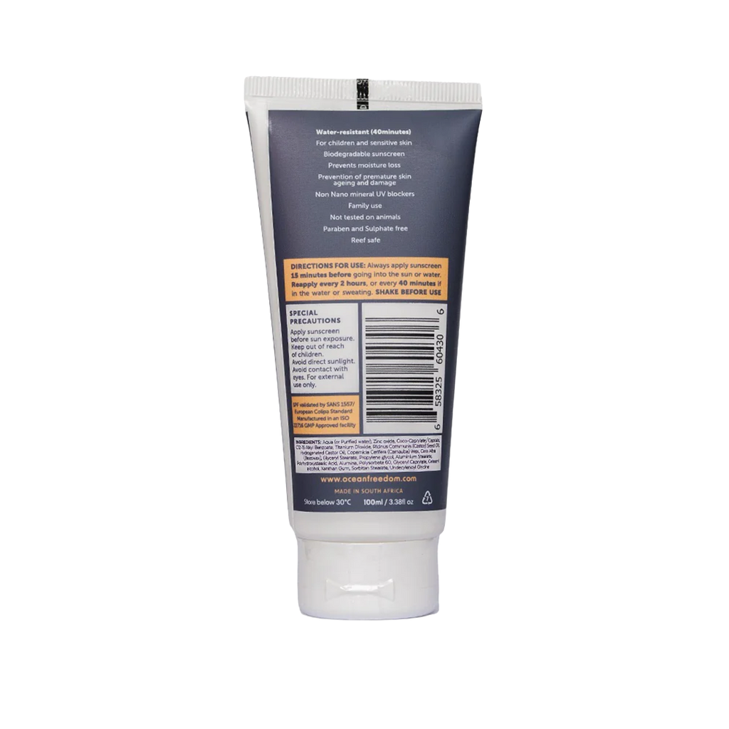 Ocean Freedom - Active Mineral Sunscreen SPF 50+ 100ml