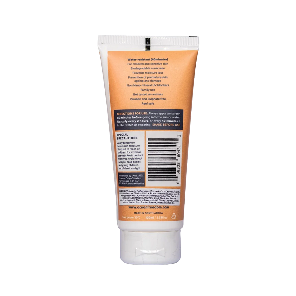 Ocean Freedom - Active Mineral Sunscreen SPF 50+ 100ml Kids