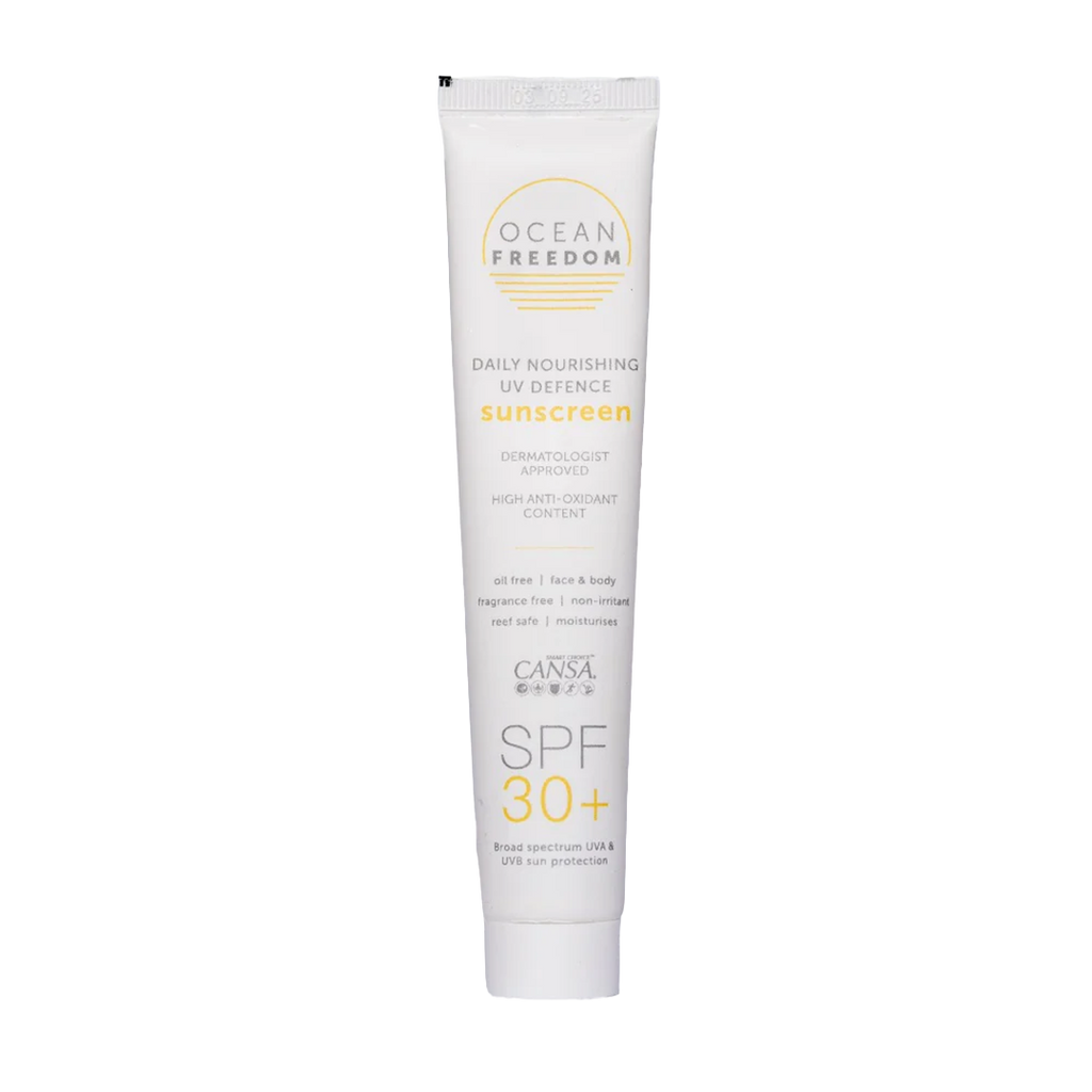 Ocean Freedom - Daily Nourishing UV Defence Moisturiser Sunscreen SPF30+ 50ml Soft Sand