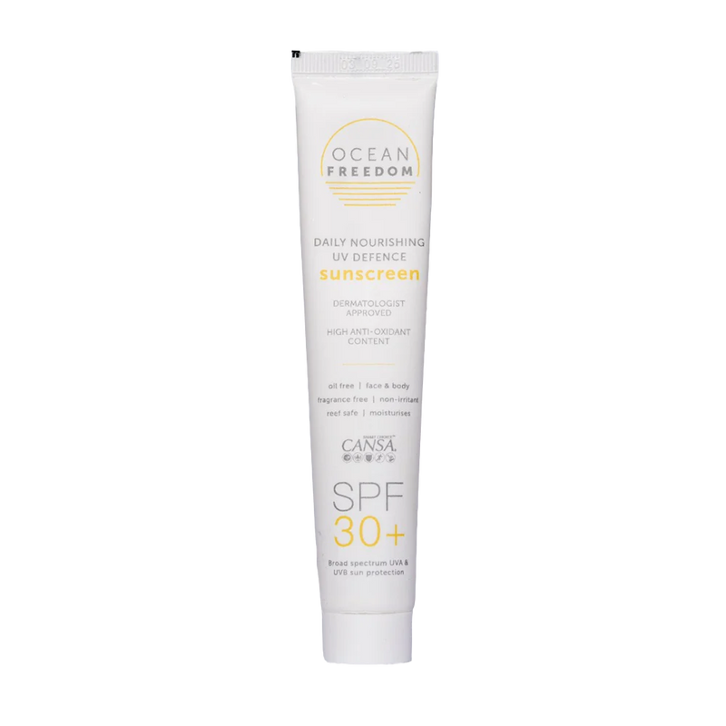 Ocean Freedom - Daily Nourishing UV Defence Moisturiser Sunscreen SPF30+ 50ml Soft Sand