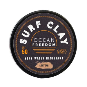 Ocean Freedom - Surf Clay PF50+ Mineral Zinc Sunscreen Tin 50g Light Tan