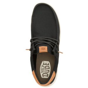 Hey Dude - Paul Canvas Black Men Shoe