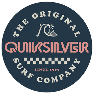 Quicksilver - Omni Checked Sticker