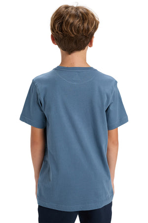 Quiksilver - Comp Check Youth T-Shirt Boys China Blue