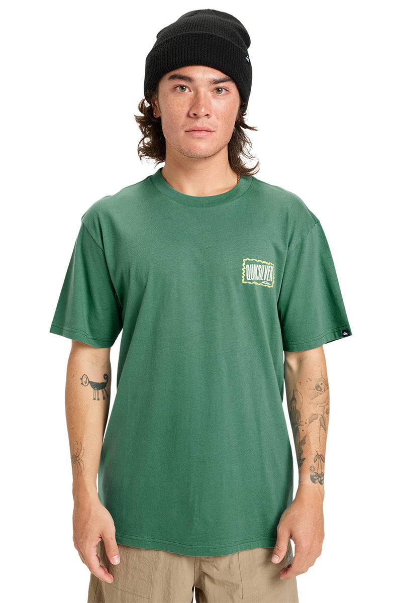 Quiksilver - Gotam Foam T-Shirt Mens Deep Sea