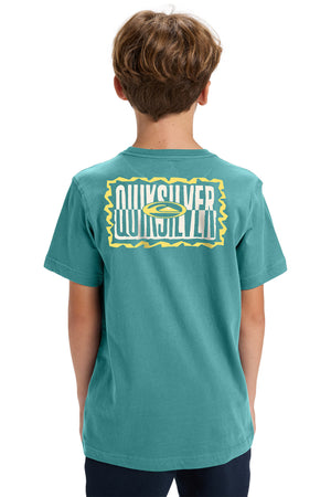 Quiksilver - Gotam Foam T-Shirt Boys Deep Sea