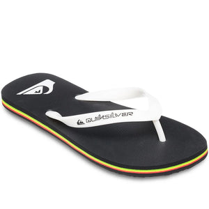 Quiksilver - Molokai Core Flip Flop Mens Black/Rasta