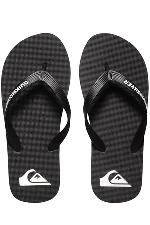 Quiksilver - Molokai Flip Flop Boys Black White