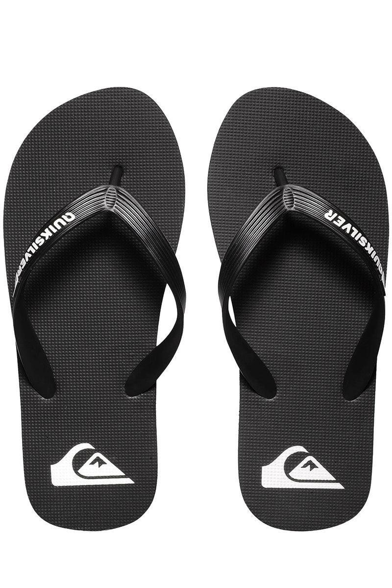 Quiksilver - Molokai Flip Flop Boys Black White