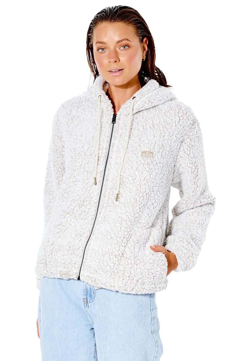 Rip Curl - Dark & Stormy Zip Through Fleece Crew