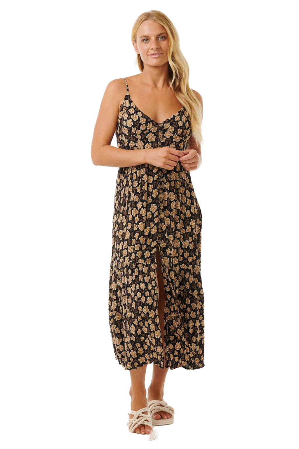 Rip Curl - Soleil Button Through Maxi Dress
