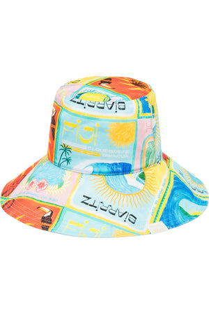 Roxy - Atlas Reversible Bucket Hat Womens Print Multi