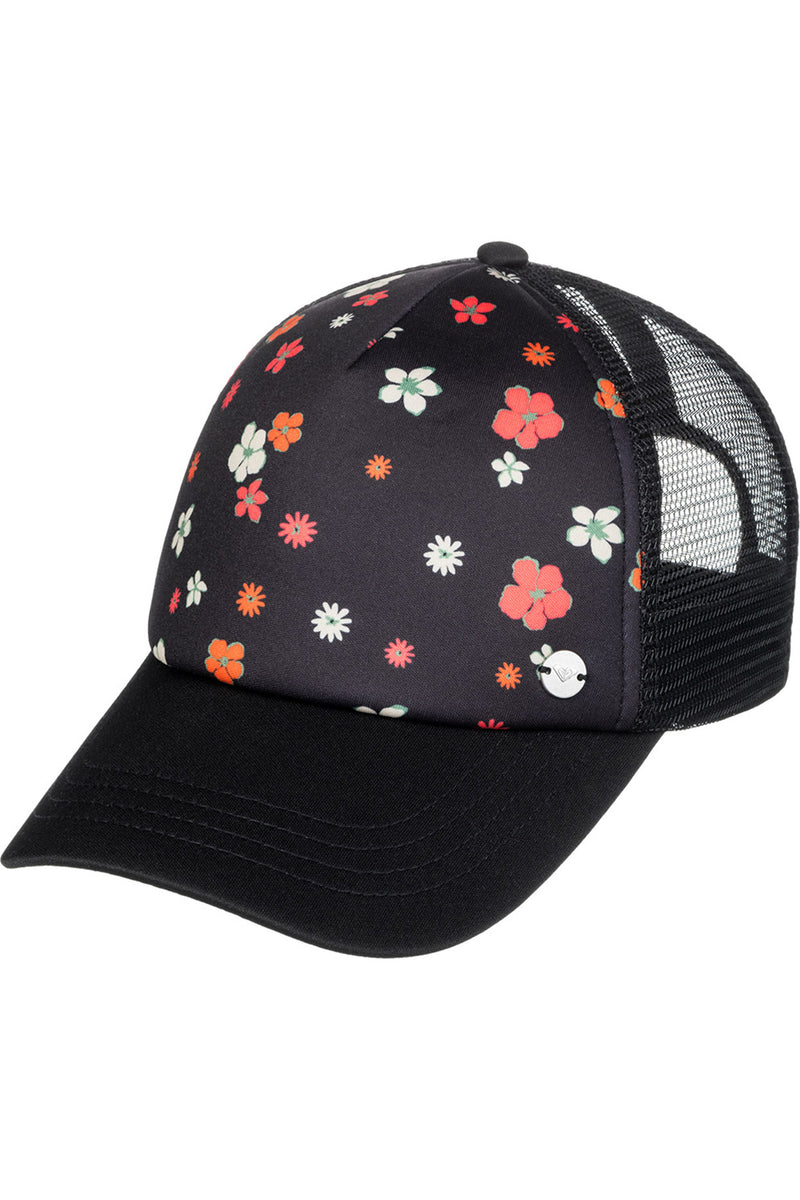 Roxy - Beautiful Morning Trucker Cap Womens Anthracite Sunny Days