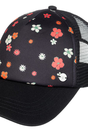 Roxy - Beautiful Morning Trucker Cap Womens Anthracite Sunny Days
