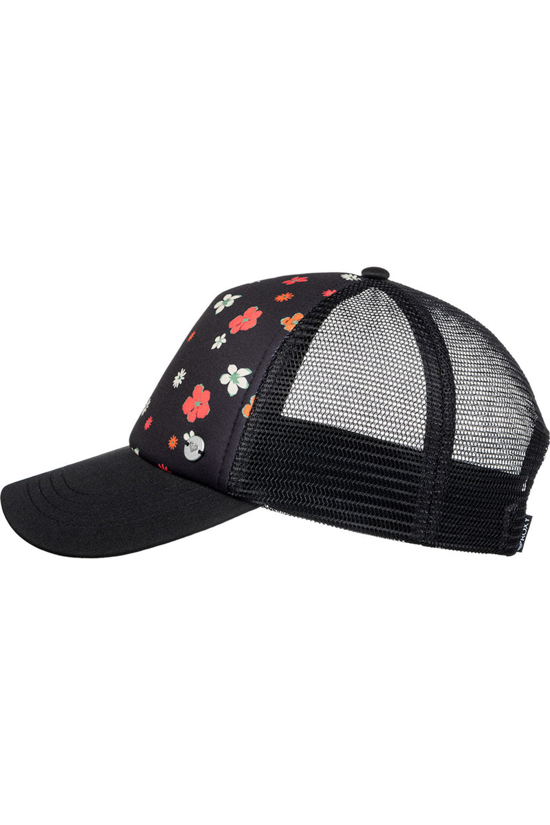 Roxy - Beautiful Morning Trucker Cap Womens Anthracite Sunny Days