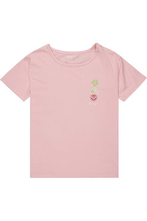 Roxy - Day And Night T-Shirt Girls Bleached Mauve