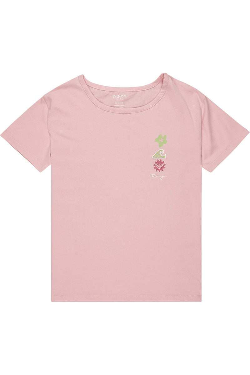 Roxy - Day And Night T-Shirt Girls Bleached Mauve
