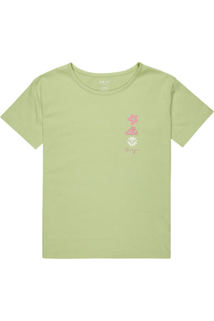 Roxy - Day And Night T-Shirt Girls Foam Green