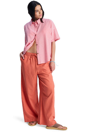 Roxy - Lekeitio Break Mid Pants Womens Apricot Brandy