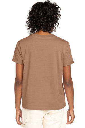 Roxy - Roxy Ocean Regular Poster T-Shirt Ladies Woodsmoke