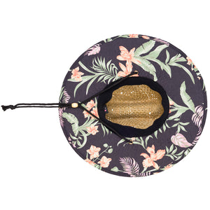 Roxy - Pina To My Colada Straw Hat Womens Anthracite