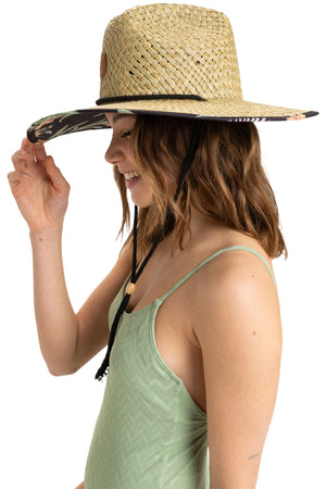 Roxy - Pina To My Colada Straw Hat Womens Anthracite