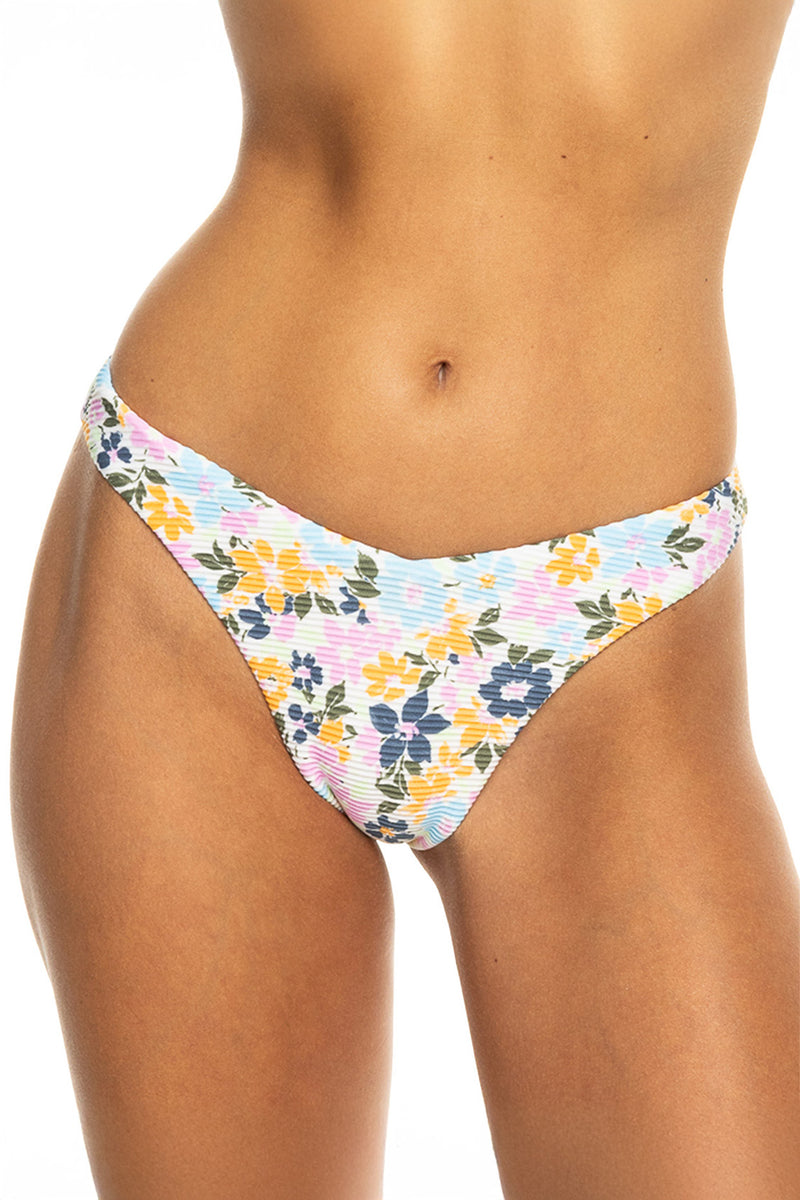 Roxy - Salma High Leg Cheeky Bikini Bottom