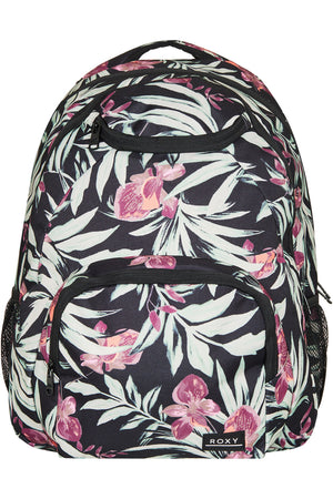 Roxy - Shadow Swell Printed Girls Backpack Black Swept Floral