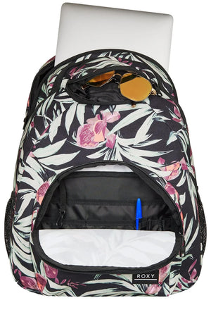 Roxy - Shadow Swell Printed Girls Backpack Black Swept Floral