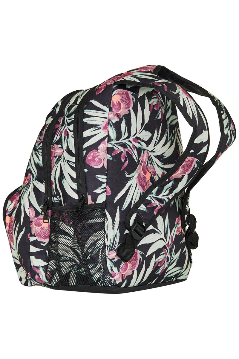 Roxy - Shadow Swell Printed Girls Backpack Black Swept Floral